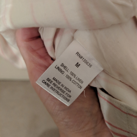 NWT Love Sam cropped blazer linen M - Picture 3 of 4